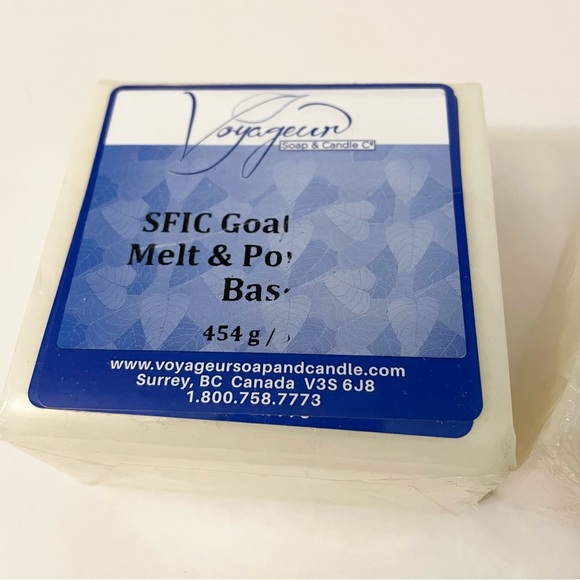 Voyageur SFIC Low Sweat and Goat's Milk Melt & Pour Soap Bases x2 - Picture 7 of 11